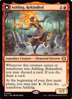 Ashling Rekindled 124 Lorwyn Eclipsed Magic the Gathering - Image 1