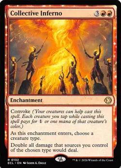 Collective Inferno 132 Lorwyn Eclipsed Magic the Gathering - Image 1