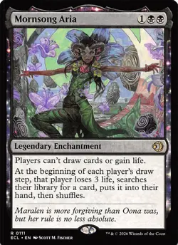 Mornsong Aria 111 Lorwyn Eclipsed Magic the Gathering - Image 1