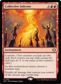 Collective Inferno 132 Lorwyn Eclipsed Magic the Gathering - Image 1