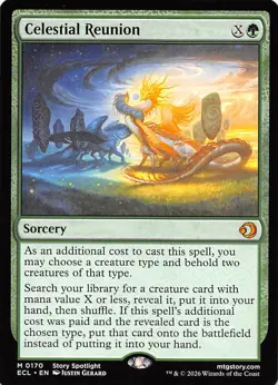 Celestial Reunion 170 Lorwyn Eclipsed Magic the Gathering - Image 1