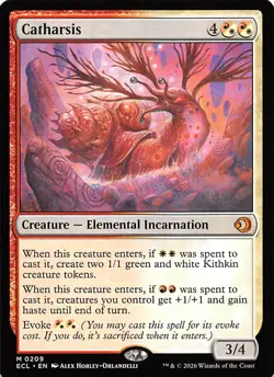 Catharsis 209 Lorwyn Eclipsed Magic the Gathering - Image 1