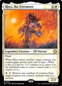 Rhys the Evermore 32 Lorwyn Eclipsed Magic the Gathering - Image 1
