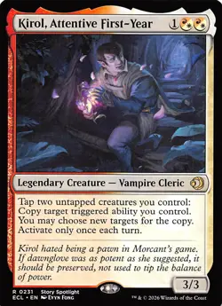 Kirol, Attentive First-Year 231 Lorwyn Eclipsed Magic the Gathering - Image 1