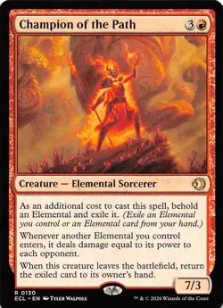 Champion of the Path 130 Lorwyn Eclipsed Magic the Gathering - Image 1