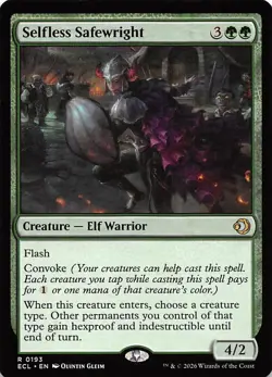 Selfless Safewright 193 Lorwyn Eclipsed Magic the Gathering - Image 1