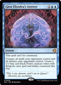 Glen Elendra's Answer 52 Lorwyn Eclipsed Magic the Gathering - Image 1