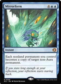 Mirrorform 59 Lorwyn Eclipsed Magic the Gathering - Image 1