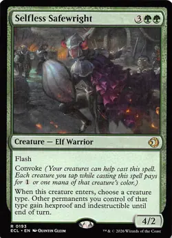 Selfless Safewright 193 Lorwyn Eclipsed Magic the Gathering - Image 1