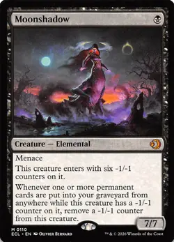 Moonshadow 110 Lorwyn Eclipsed Magic the Gathering - Image 1