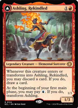 Ashling Rekindled 124 Lorwyn Eclipsed Magic the Gathering - Image 1