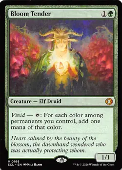 Bloom Tender 166 Lorwyn Eclipsed Magic the Gathering - Image 1