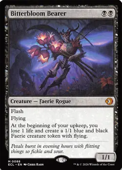 Bitterbloom Bearer 88 Lorwyn Eclipsed Magic the Gathering - Image 1