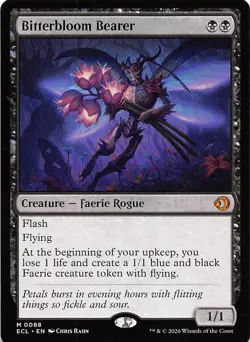 Bitterbloom Bearer 88 Lorwyn Eclipsed Magic the Gathering - Image 1