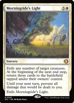 Morningtide's Light 27 Lorwyn Eclipsed Magic the Gathering - Image 1