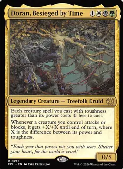Doran, Besieged by Time 215 Lorwyn Eclipsed Magic the Gathering - Image 1