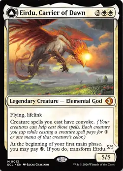 Eirdu, Carrier of Dawn 13 Lorwyn Eclipsed Magic the Gathering - Image 1