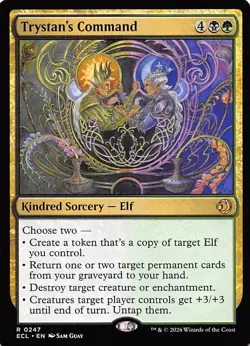 Trystan's Command 247 Lorwyn Eclipsed Magic the Gathering - Image 1