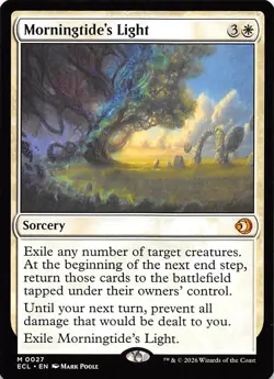 Morningtide's Light 27 Lorwyn Eclipsed Magic the Gathering - Image 1