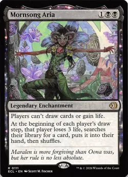 Mornsong Aria 111 Lorwyn Eclipsed Magic the Gathering - Image 1