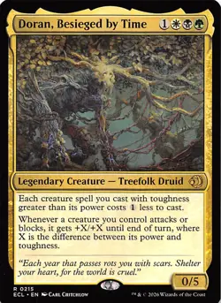 Doran Besieged by Time 215 Lorwyn Eclipsed Magic the Gathering - Image 1
