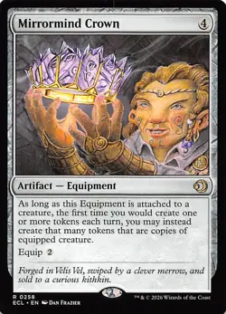 Mirrormind Crown 258 Lorwyn Eclipsed Magic the Gathering - Image 1