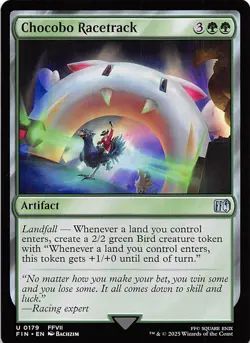 Chocobo Racetrack 179 Final Fantasy Magic the Gathering - Image 1