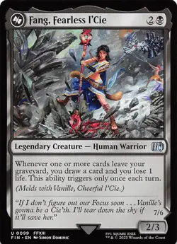 Fang Fearless l'Cie 99 Final Fantasy Magic the Gathering - Image 1
