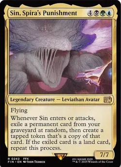 Sin Spira's Punishment 242 Final Fantasy Magic the Gathering - Image 1