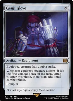 Genji Glove 258 Final Fantasy Magic the Gathering - Image 1