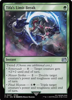 Tifa's Limit Break 207 Final Fantasy Magic the Gathering - Image 1