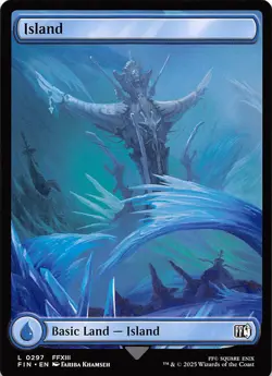 Island 297 Final Fantasy Magic the Gathering - Image 1