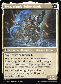 Sygg Wanderwine Wisdom 76 Lorwyn Eclipsed Magic the Gathering - Image 2