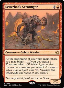 Scuzzback Scrounger 153 Lorwyn Eclipsed Magic the Gathering - Image 1