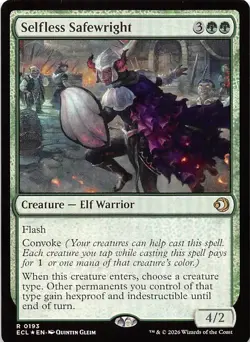 Selfless Safewright Foil 193 Lorwyn Eclipsed Magic the Gathering - Image 1