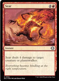 Sear Foil 154 Lorwyn Eclipsed Magic the Gathering - Image 1