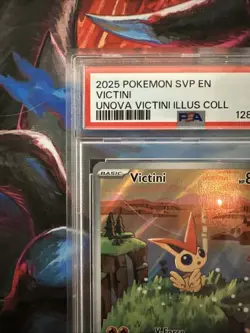 Pokemon TCG Victini SVP 208 Black Star Promo Illustration Rare - Image 2