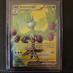 2025 Pokemon SV Destined Rivals DRI EN Arboliva ex #207/182 - Image 1