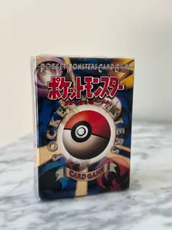 1996 Pokemon Japanese Base Set Sealed Deck 104-01 No Rarity Era - Image 1