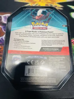 Pokemon Triple Whammy Tin Set (Darkrai, Tyranitar, Slaking) - NEW/Factory Sealed - Image 3