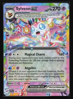 Pokemon Sylveon ex 086/191 Surging Sparks Double Rare Holo NM - Image 1