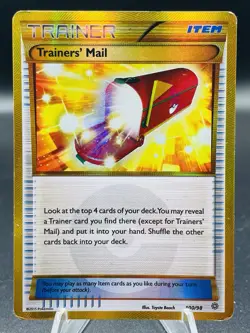 Pokemon Trainer’s Mail 100/98 Ancient Origins Gold Secret Rare Holo HP - Image 1