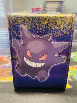 Pokemon Ultra PRO TCG Gengar Haunted Hollow Aclove Flip Box Deck Box - Image 3