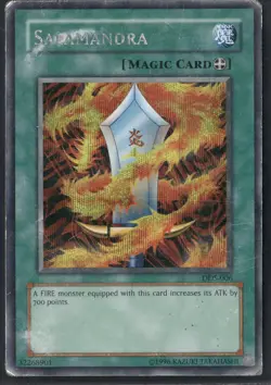 Salamandra (Dark Duel Stories) DDS-006 Video Game Promotional Cards Yu-Gi-Oh HP - Image 1