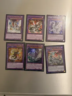 Yu-Gi-Oh! GX - Zane Truesdale's Complete Cyber Dragon & Chimeratech Fusion Deck - Image 1