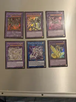 Yu-Gi-Oh! GX - Zane Truesdale's Complete Cyber Dragon & Chimeratech Fusion Deck - Image 2