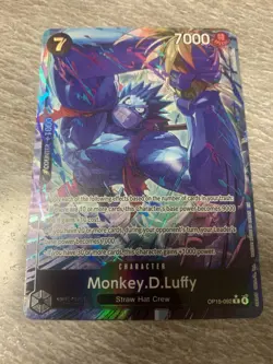 One Piece TCG OP-15 Monkey.D.Luffy R Alternate Art OP15-092 - Image 1