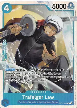 Trafalgar Law Foil ST17-002 PRB-02 The Best One Piece - Image 1