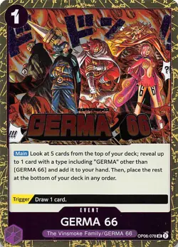 GERMA 66 Foil OP06-078 PRB-02 The Best One Piece - Image 1
