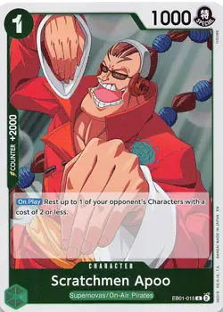 Scratchmen Apoo Foil EB01-015 PRB-02 The Best One Piece - Image 1
